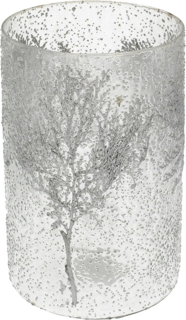 Świecznik Twig I ⌀15cm silver