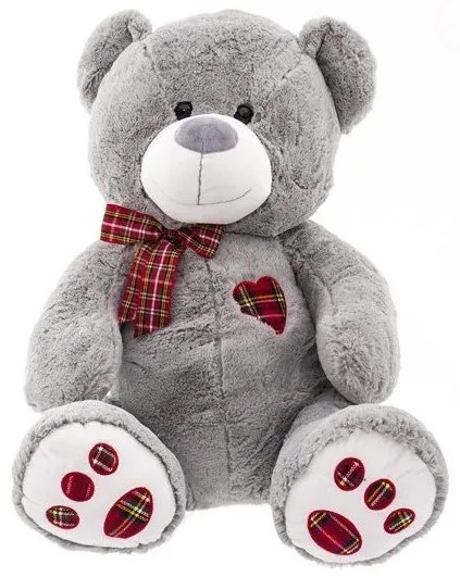 Miś plusz dn15-0013-50 grey