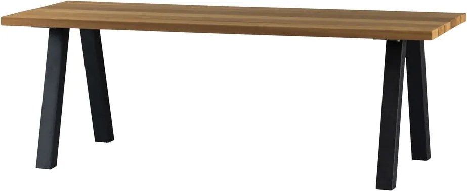 Stół ogrodowy z litego drewna 81x210 cm Tablo – WOOOD