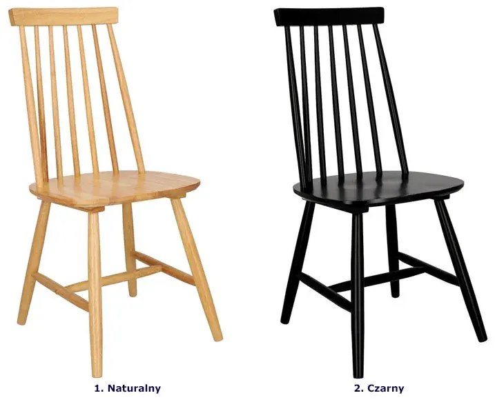 Krzesło patyczak w kolorze drewna M1-G95