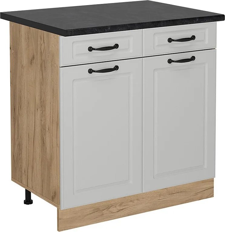 Szafka dolna do kuchni biały domek wiejski 80x60x81.6 r-line