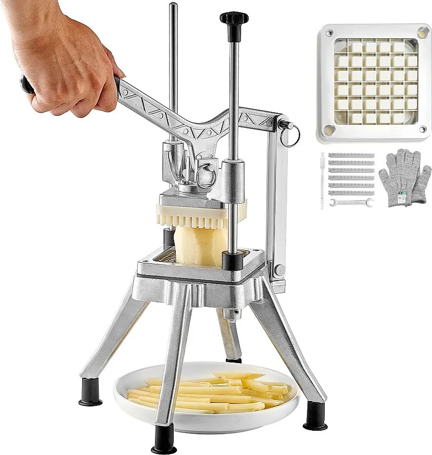 Krajalnica do Ziemniaków, SucceBuy Komercyjna Krajalnica do Warzyw, 1,3 cm Krajalnica do Owoców i Żywności, Siekacz