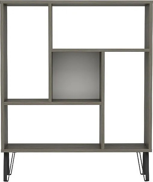 Półka stojąca ARVEN - jasny kolor naturalny, 90x107,8x25