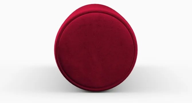 Czerwona aksamitna poduszka do sofy modułowej Rome Velvet – Cosmopolitan Design