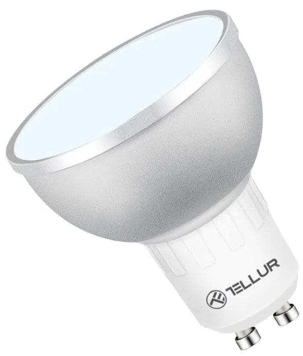 Tellur WiFi Smart żarówka LED GU10, 5 W, ciepła biała
