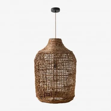 Lampa Sufitowa Ogrodowa Arantxa Miel - Czarna & Ø38 Cm Arantxa - Sklum