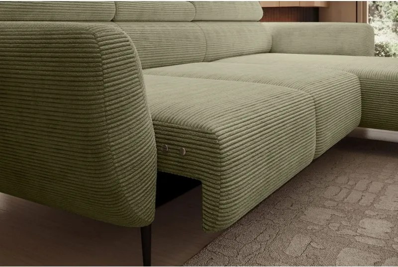 Narożnik ALISSON S/MINI z elektryczną regulacją siedziska WERSAL