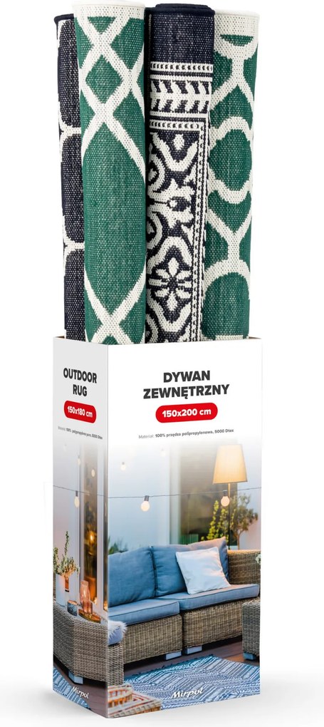 DYWAN ZEWNĘTRZNY TARASOWY 150x200 CM OGRODOWY