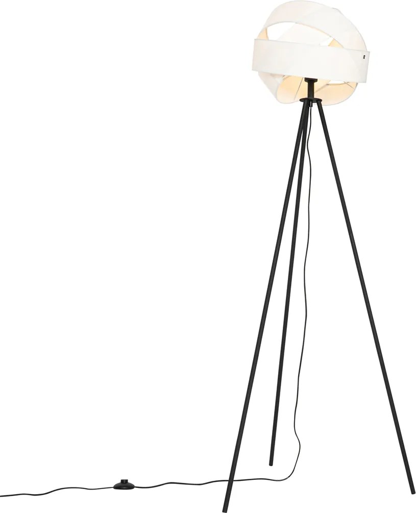 Nowoczesna lampa podłogowa biała - Cloth