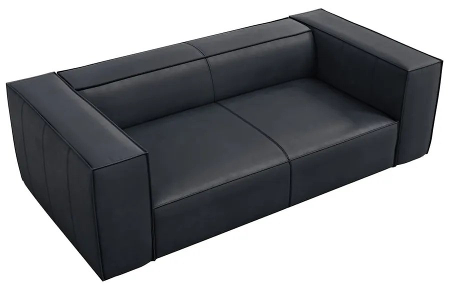 Ciemnoniebieska skórzana sofa 212 cm Madame – Windsor &amp; Co Sofas