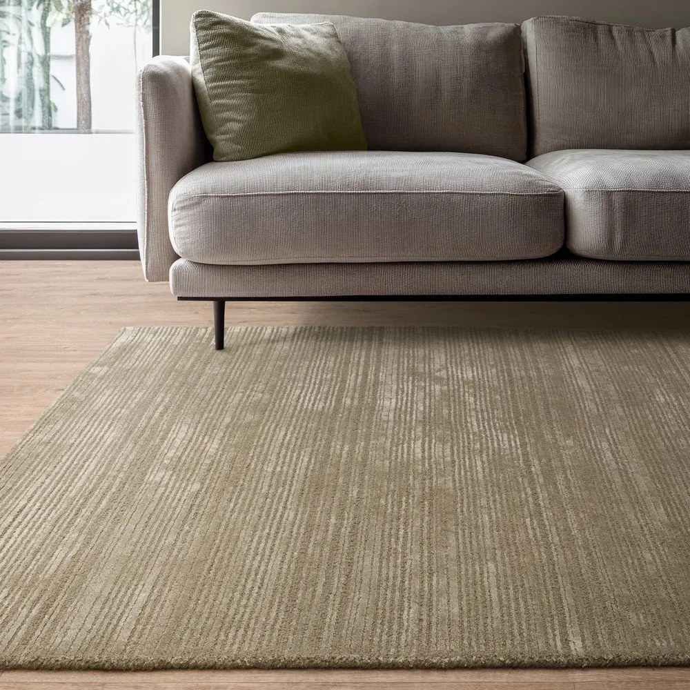 Szałwiowy dywan z mieszanki wełny tkany ręcznie 200x290 cm Henley Sage – Asiatic Carpets