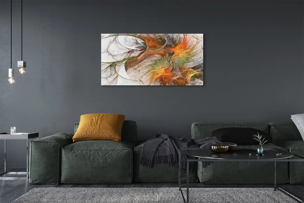 Fotoobraz na płótnie Kolorowa Geometria Fraktali