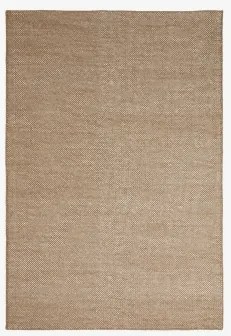 Prostokątny Dywan Z Wełny Jultriz Pszenica Brązowa & 300 X 400 Cm - Sklum