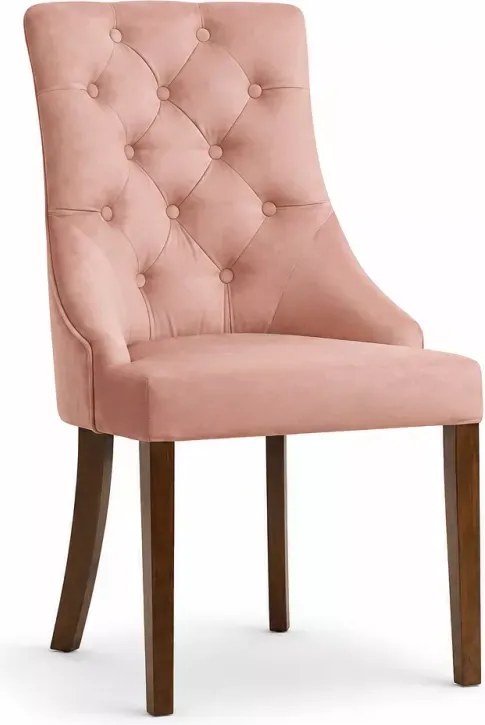 Krzesło pikowane Mady Chesterfield w stylu glamour