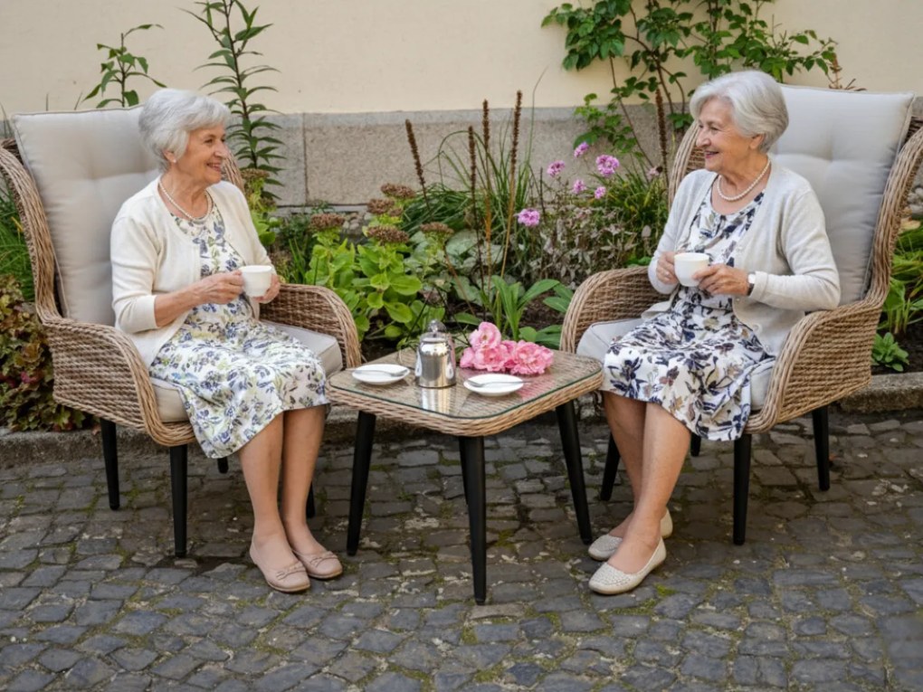 Komplet Mebli Ogrodowych APERTO POCO Technorattan