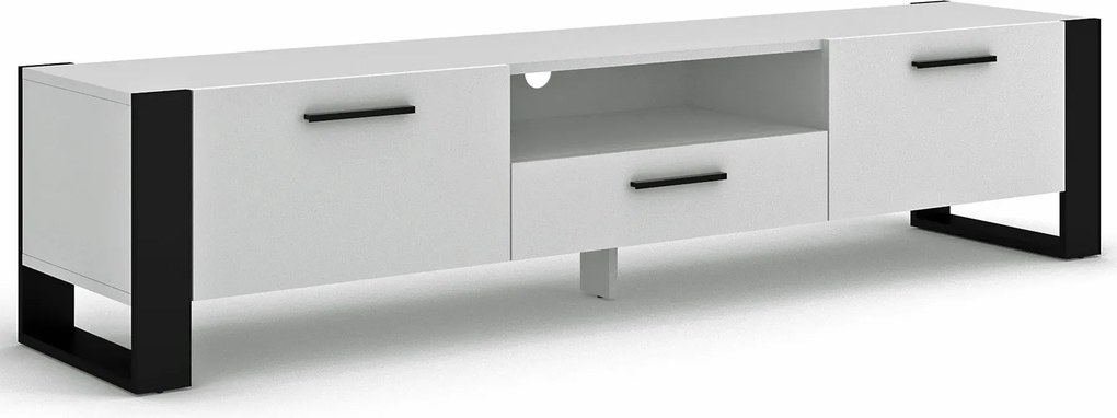 Szafka RTV biały mat 200 B6-A56