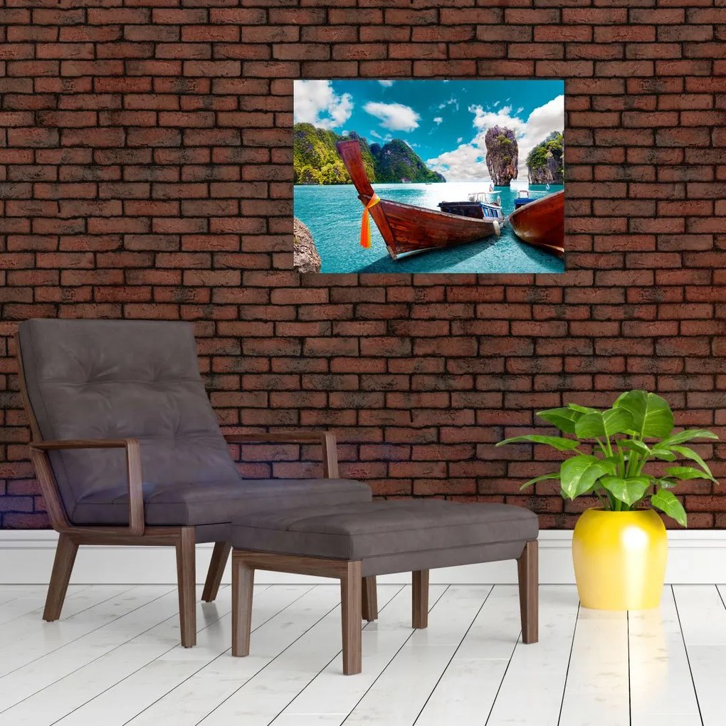 Obraz- Raj na ziemi (70x50 cm)