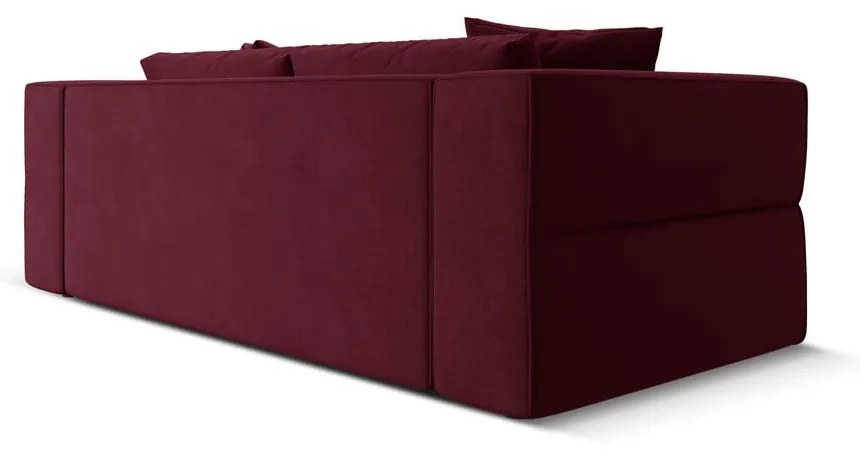 Bordowa sofa 214 cm Esther – Milo Casa