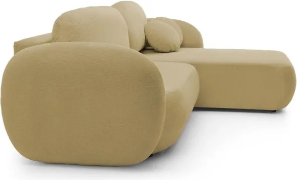 Narożnik OLIO Prawostronny w tkaninie Aragon 35