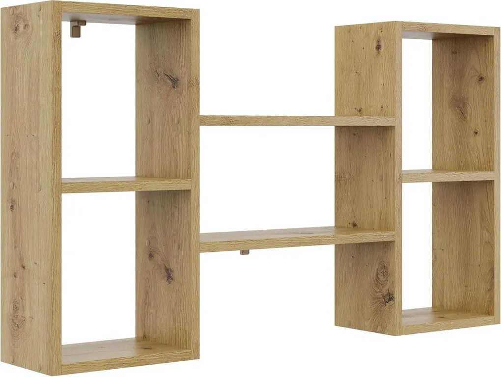Półka ścienna wisząca w kolorze dąb artisan L6-Z73