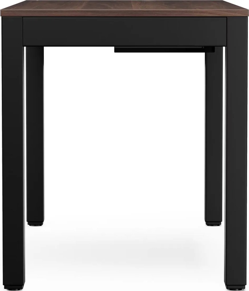 Biurko elektryczne regulowane Evan 120x63 cm, orzech/czarny