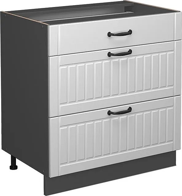 Szafka dolna do kuchni biały domek wiejski 80x51.6x82 fame-line