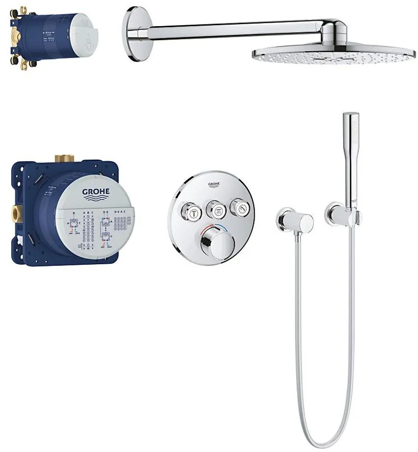 GROHE 34709000 - Zestaw prysznicowy SMARTCONTROL Perfect, chrom błyszczący