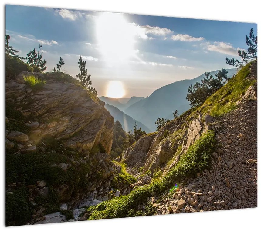 Obraz - Góra Olimp (70x50 cm)