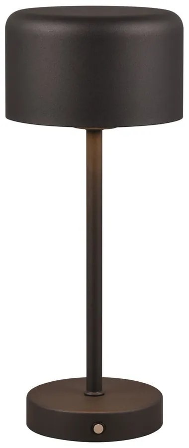 Lampa stołowa LED w kolorze matowej czerni ze ściemniaczem (wys. 30 cm) Jeff – Trio