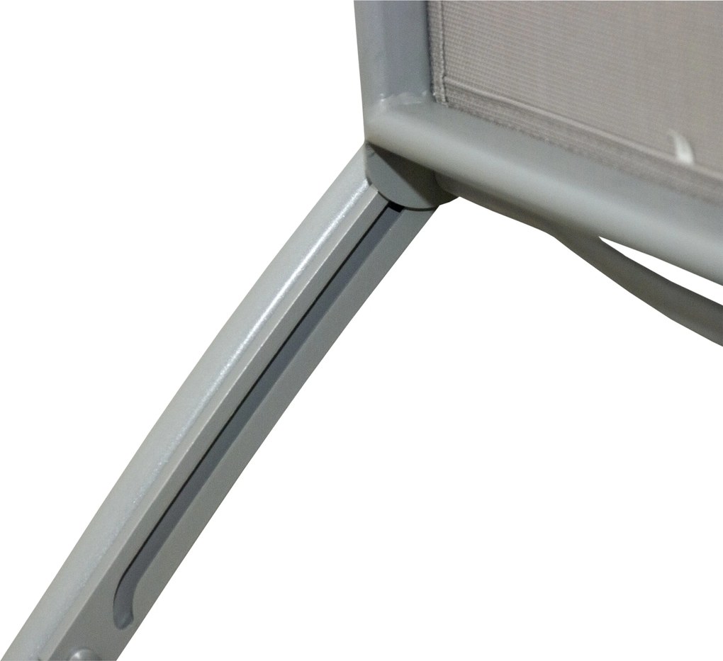 Doppler EXPERT WOOD - ogrodowy aluminiowy fotel regulowany