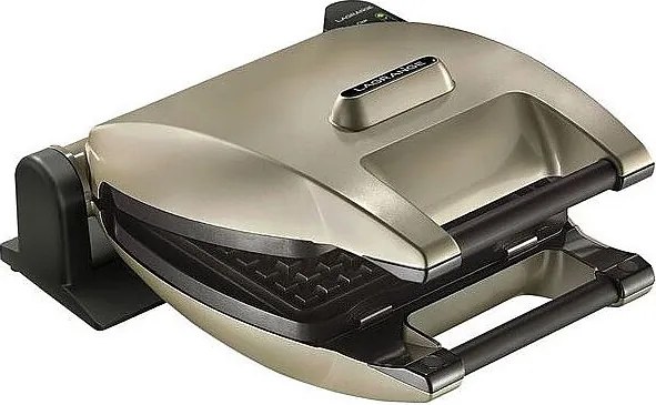 Odwracana gofrownica Lagrange 1200W taupe z powłoką nieprzywierającą, odłączanym kablem i płytami nadającymi się do zmywarki