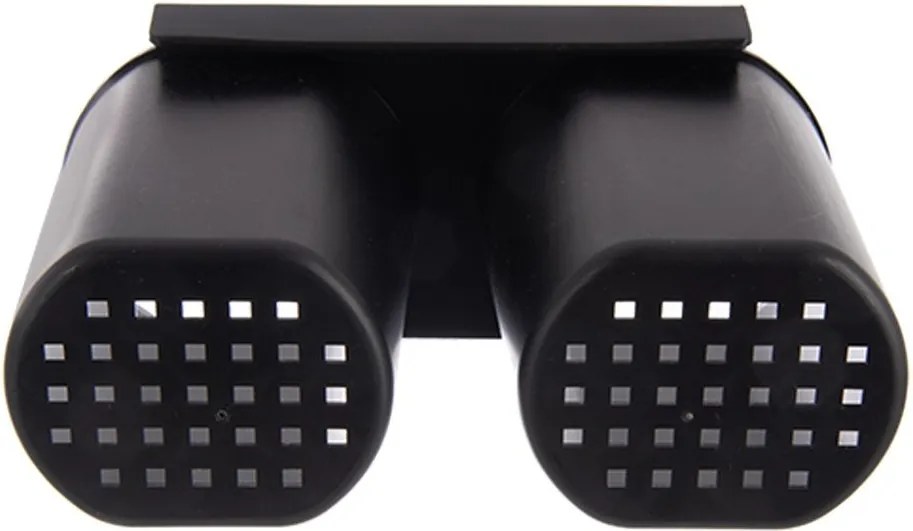 Czarno-biały metalowy ociekacz 41,5x17 cm Deluxe – Orion