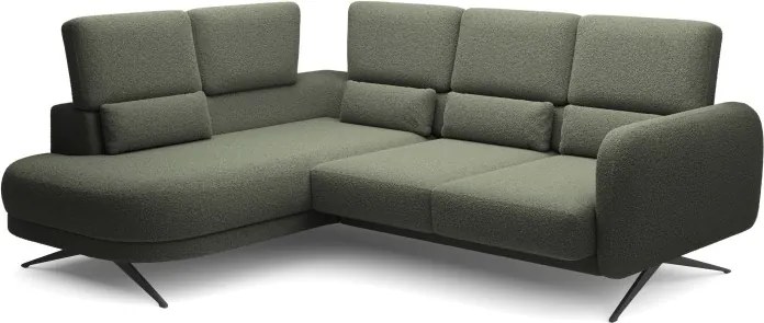 Narożnik ILUSIO L z elektryczną regulacją w tkaninie Now Or Never 37 WERSAL