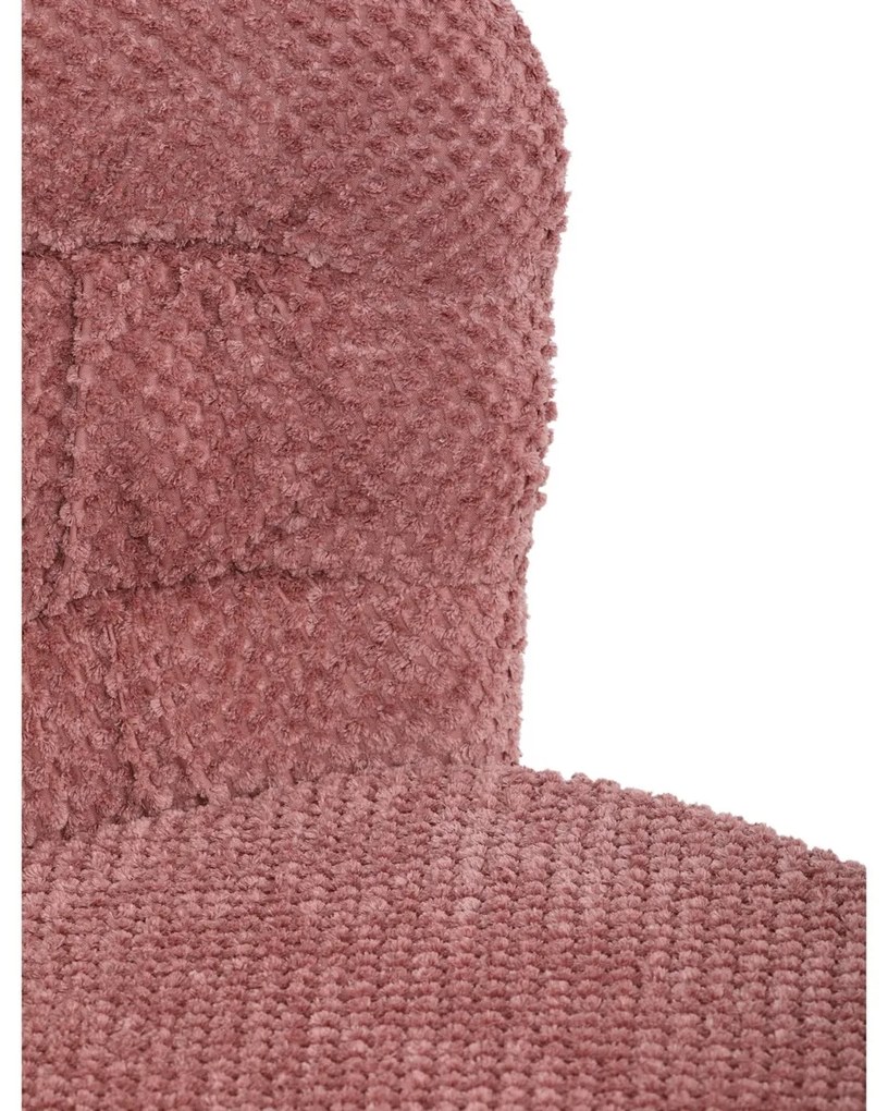 Zestaw krzeseł do jadalni Bouclé CT-W1077 PINK2, 4szt.