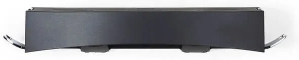 Czarna samoprzylepna półka Compactor Clever Flip Shower Shelf