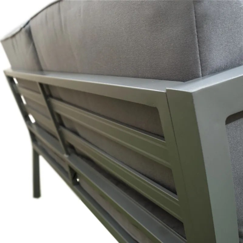 Doppler BELLARIA LOUNGE czarna/szara, 2+1+1