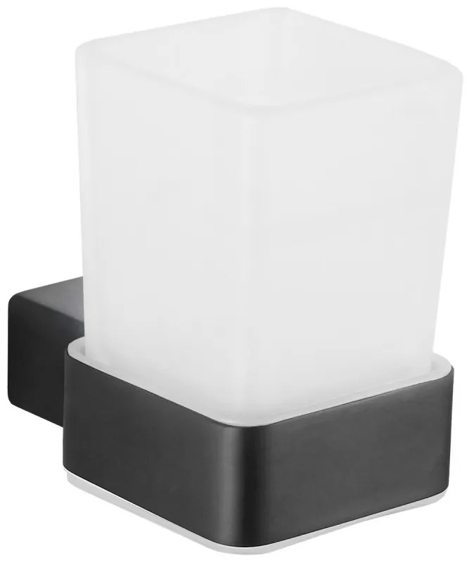 Mexen Pavo kubek na szczoteczki, czarny - 7030438-70