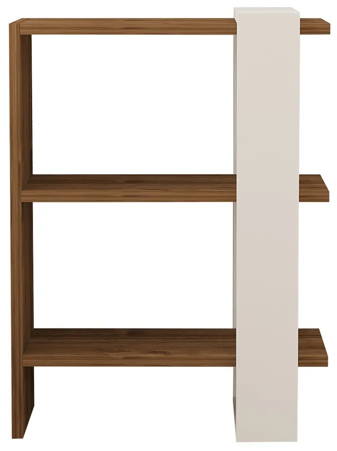 Biblioteczka Gaye Walnut White