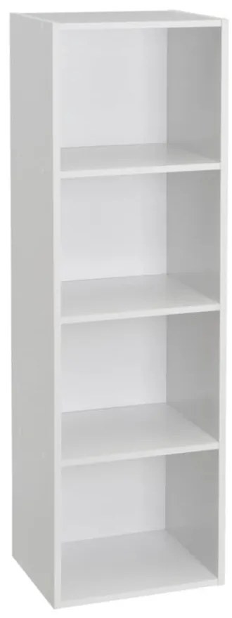 Biały regał 30x106x24 cm Cube – Casa Selección