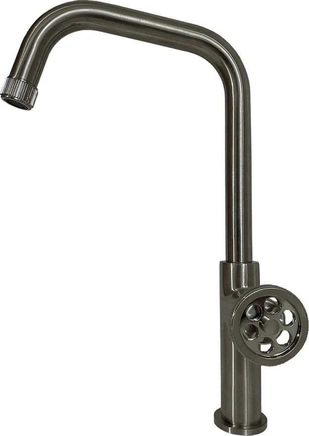 Indus Bateria zlewozmywakowa w kolorze szarym metalicznym - Essebagno