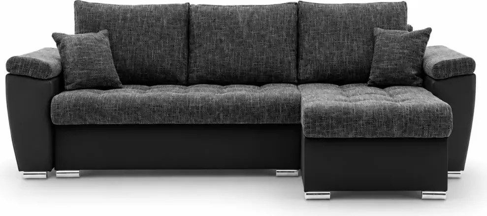 Nowoczesny narożnik Joris z funkcją spania i pojemnikiem – elegancki mebel do salonu