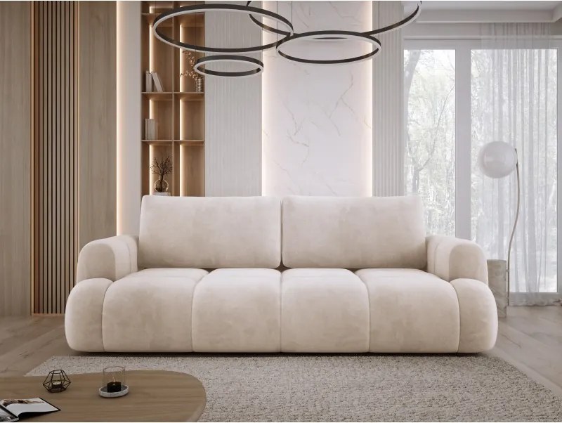 Sofa kanapa BOMO 3 osobowa z funkcją spania i pojemnikiem