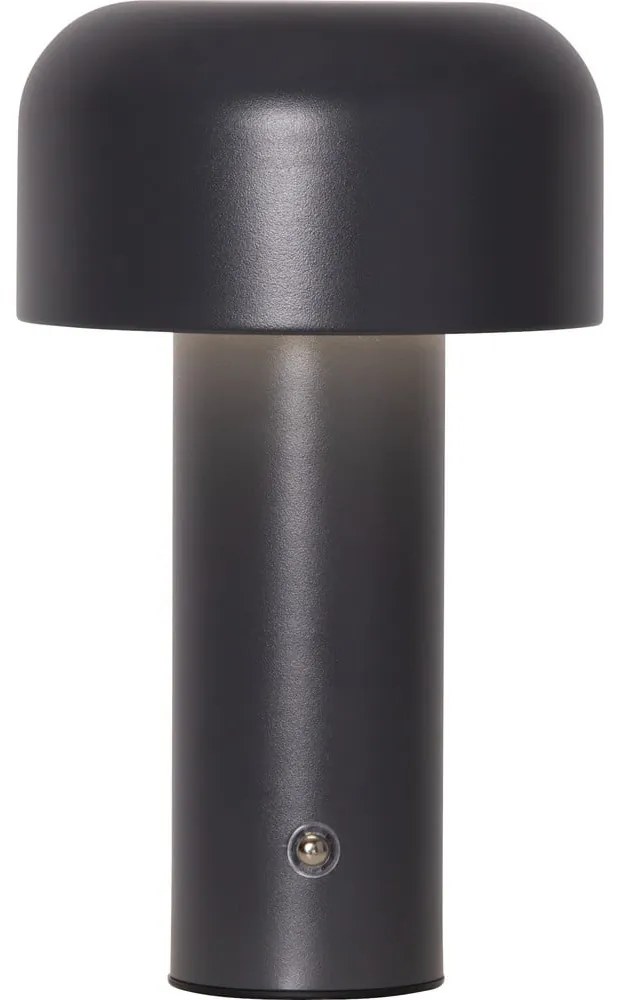 Szara lampa stołowa LED (wysokość 21,5 cm) Bobby – Star Trading