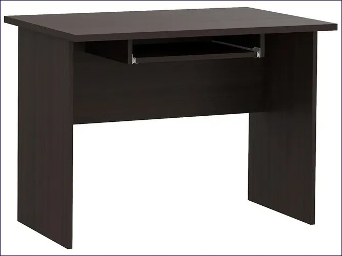 Biurko komputerowe do pracy 100 cm wenge - Madris