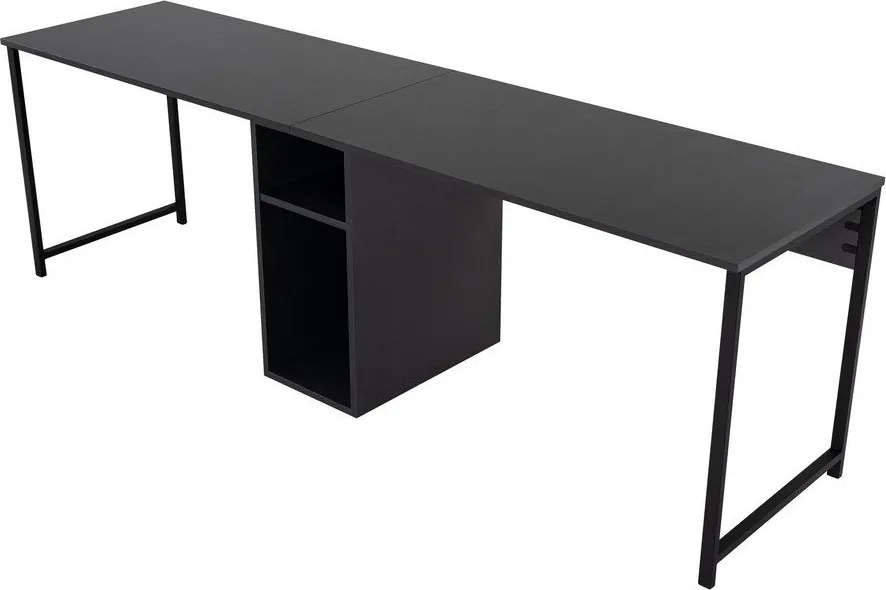 Biurko z matowym wykończeniem 60x240 cm Twin – Kalune Design