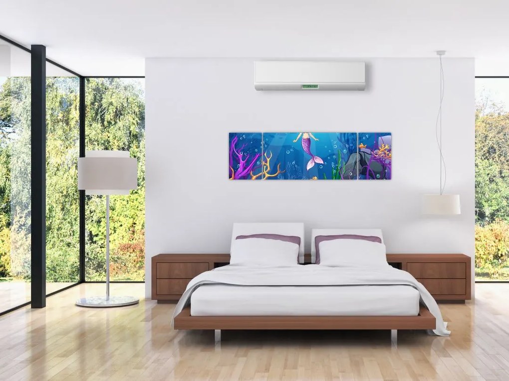 Obraz - Wróżka wody (170x50 cm)