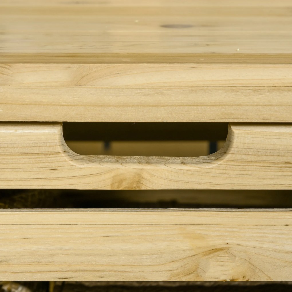 Outsunny schowek, skrzynia ogrodowa z kratą, schowek z półkami