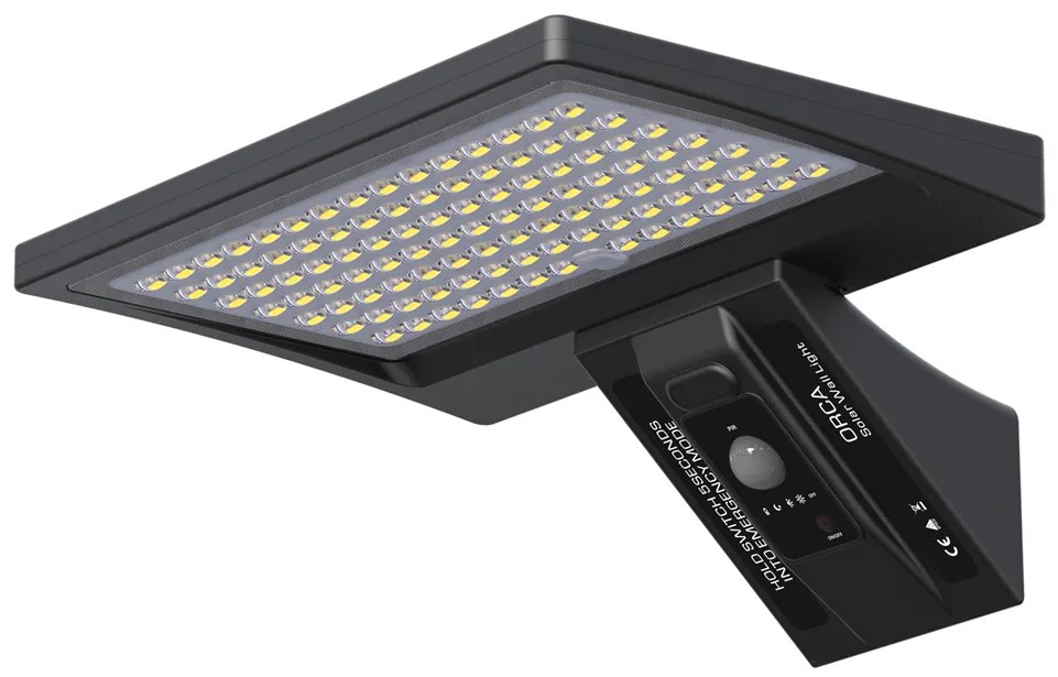 Naświetlacz Solarny Milo 8W 1000lm 4000K, lampa solarna