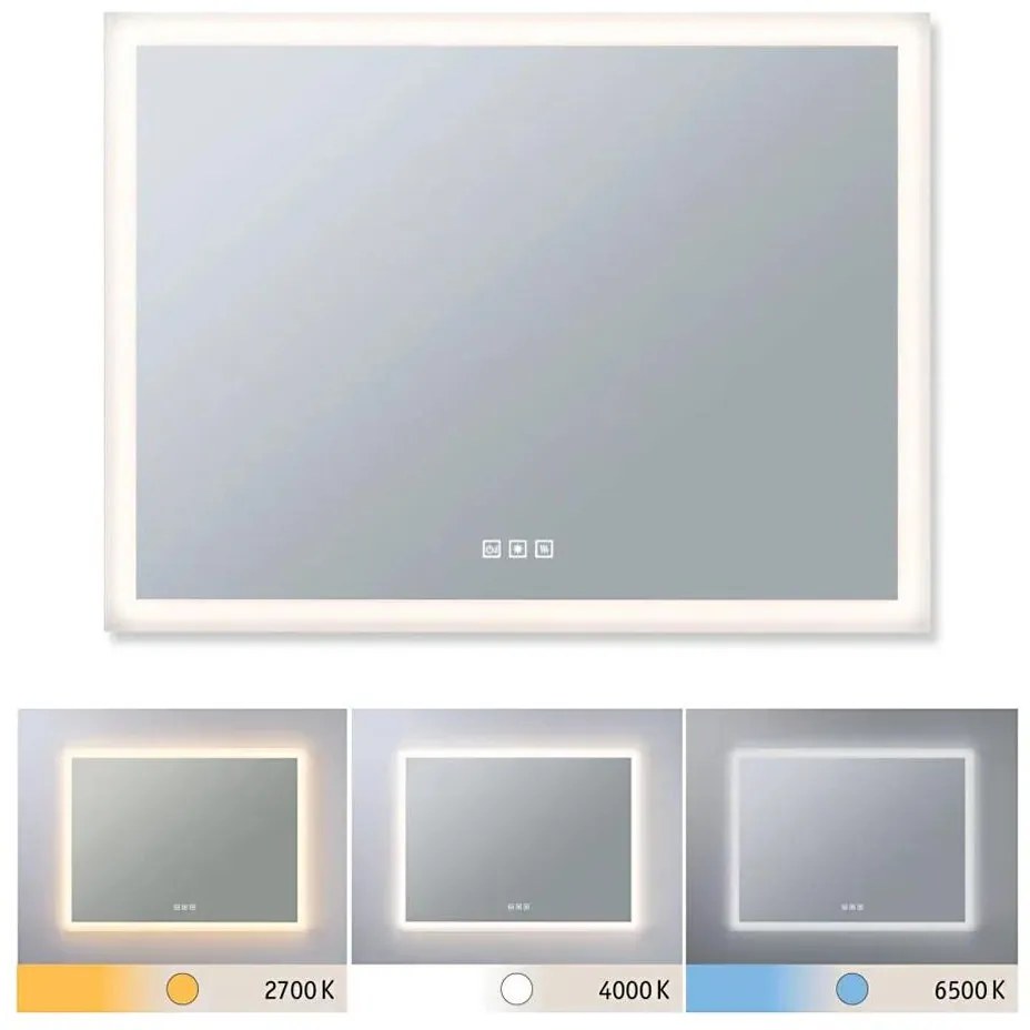 Paulmann 93013 - LED/22W IP44 ściemnialne lustro łazienkowe z podświetleniem 230