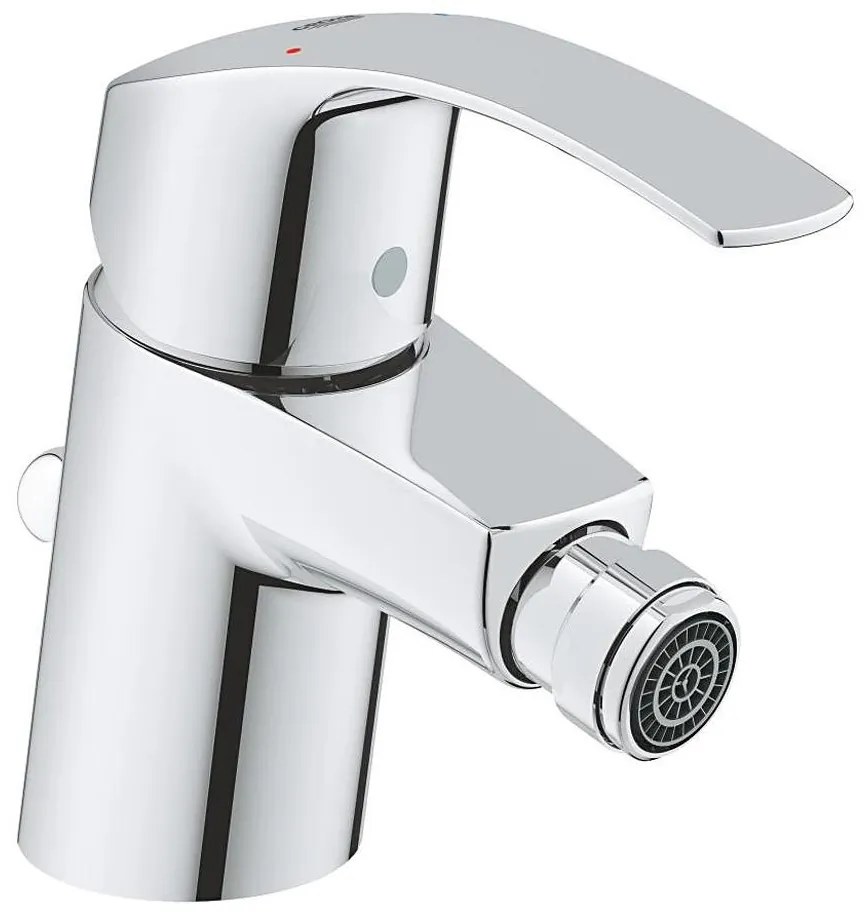 GROHE 32929002 - Bateria bidetowa EUROSMART, rozmiar S, chrom błyszczący